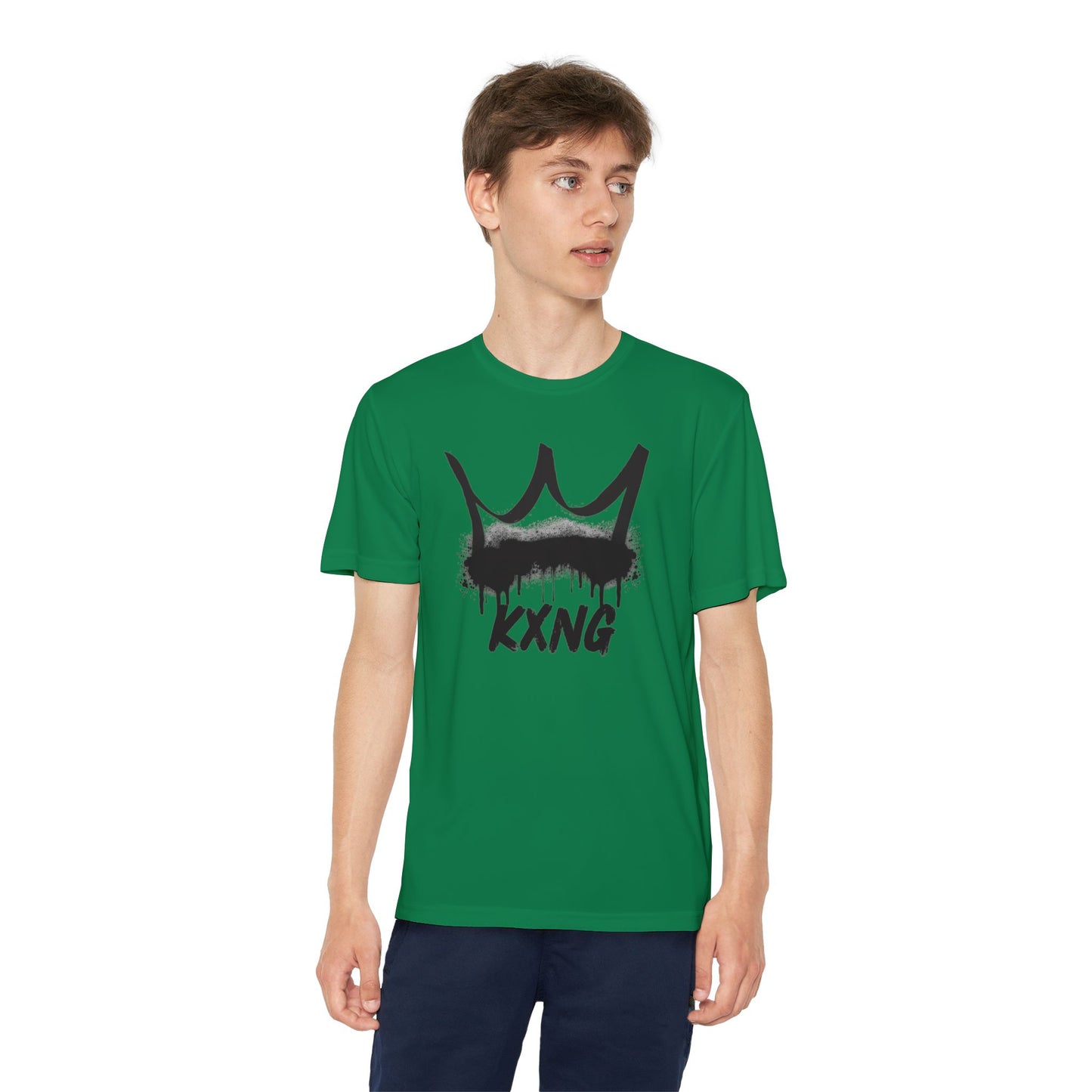 Youth KXNG Logo Tee – Philippians 4:13 | Strength in Faith