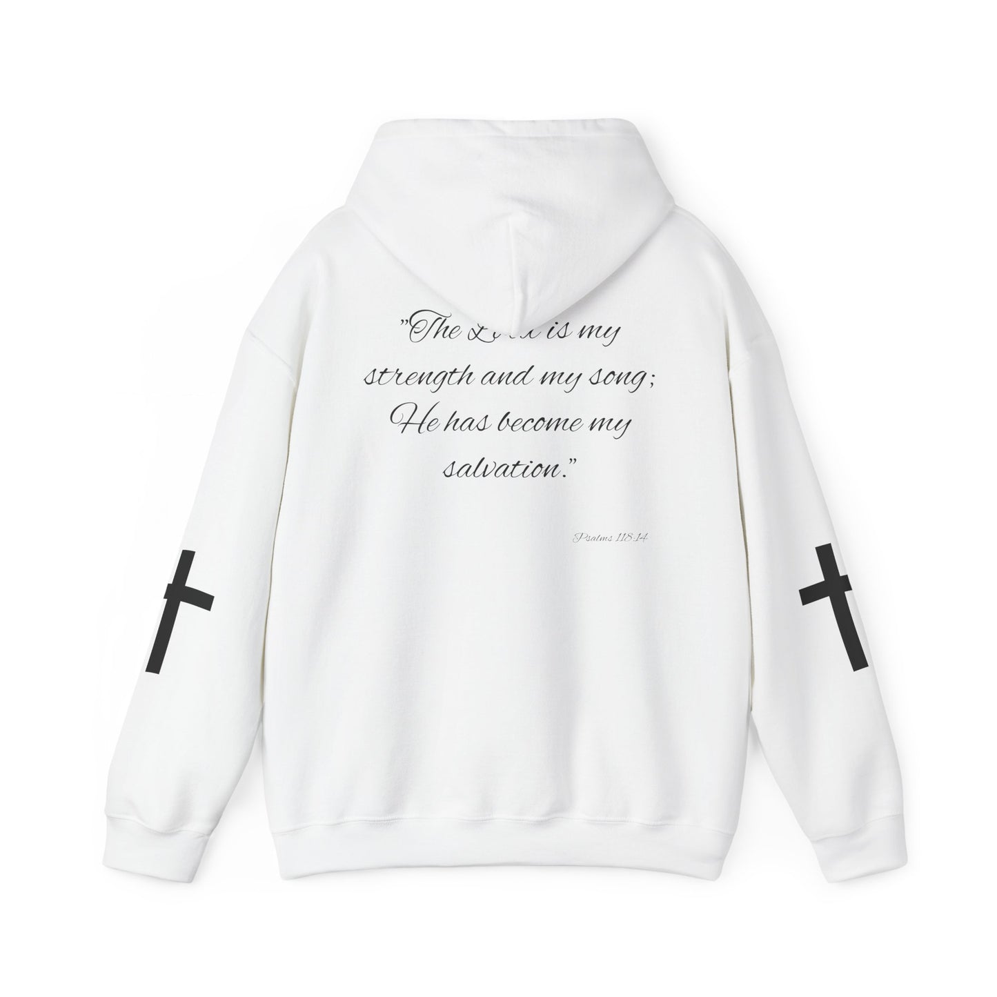 KXNG Logo Hoodie – Psalm 118:14 | Faith & Strength