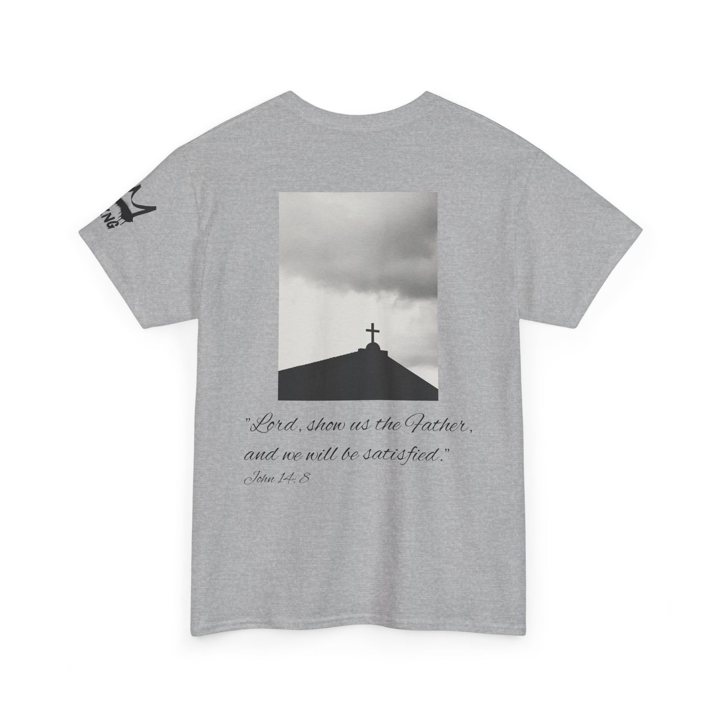 KXNG Logo Tee – John 14:8 | Faith & Streetwear Blend