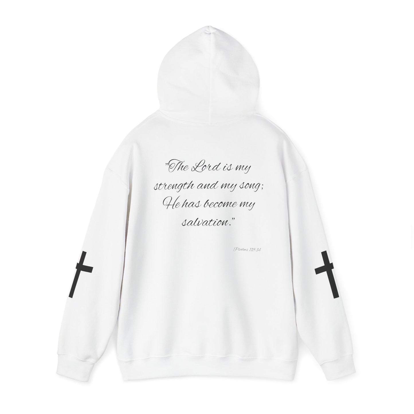 KXNG Logo Hoodie – Psalm 118:14 | Faith & Strength