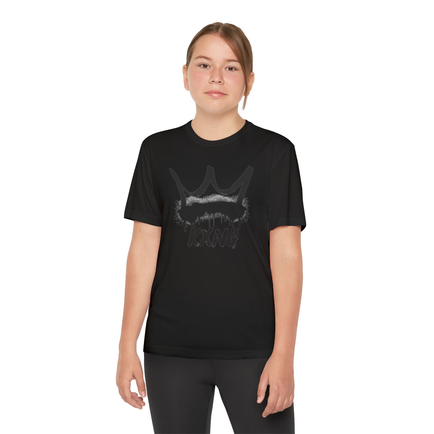 Youth KXNG Logo Tee – Philippians 4:13 | Strength in Faith