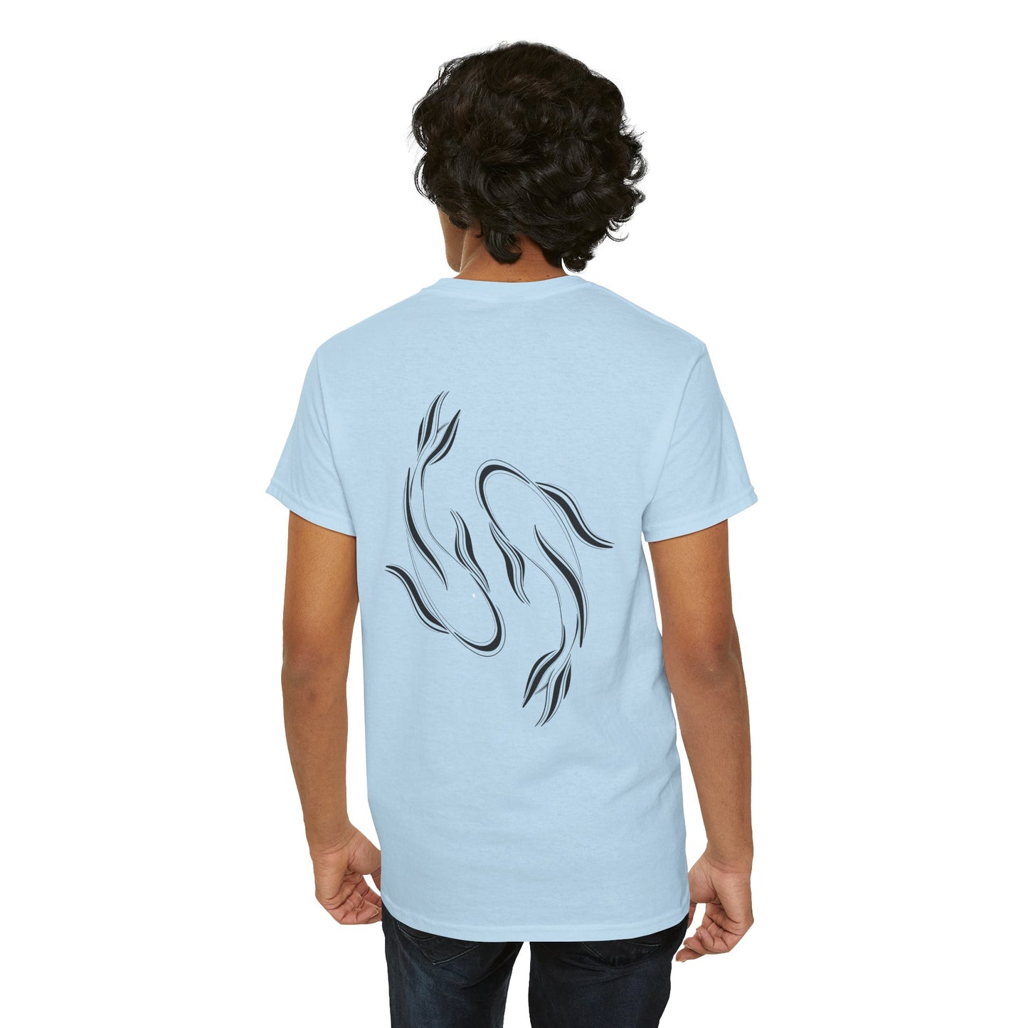 "Pond Friends" Koi Fish Graphic Unisex Tee
