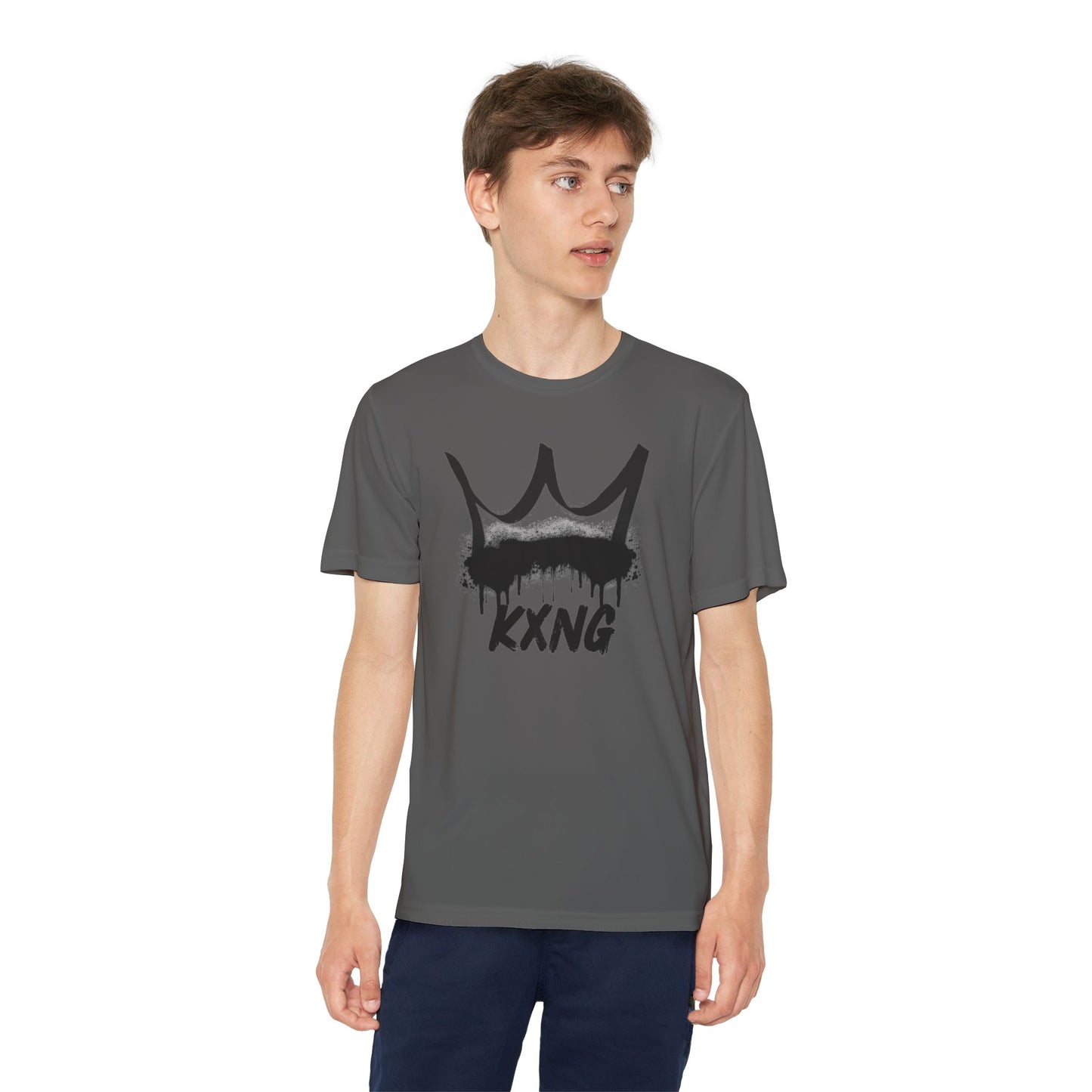 Youth KXNG Logo Tee – Philippians 4:13 | Strength in Faith