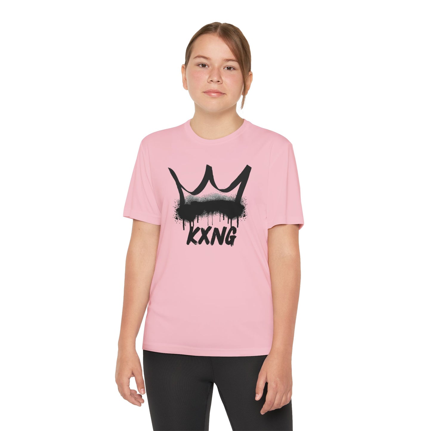 Youth KXNG Logo Tee – Philippians 4:13 | Strength in Faith