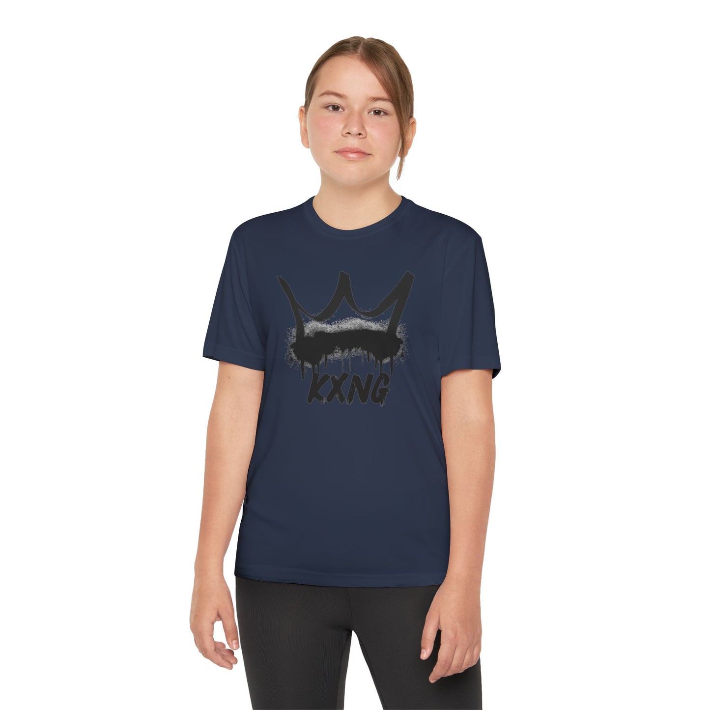 Youth KXNG Logo Tee – Philippians 4:13 | Strength in Faith