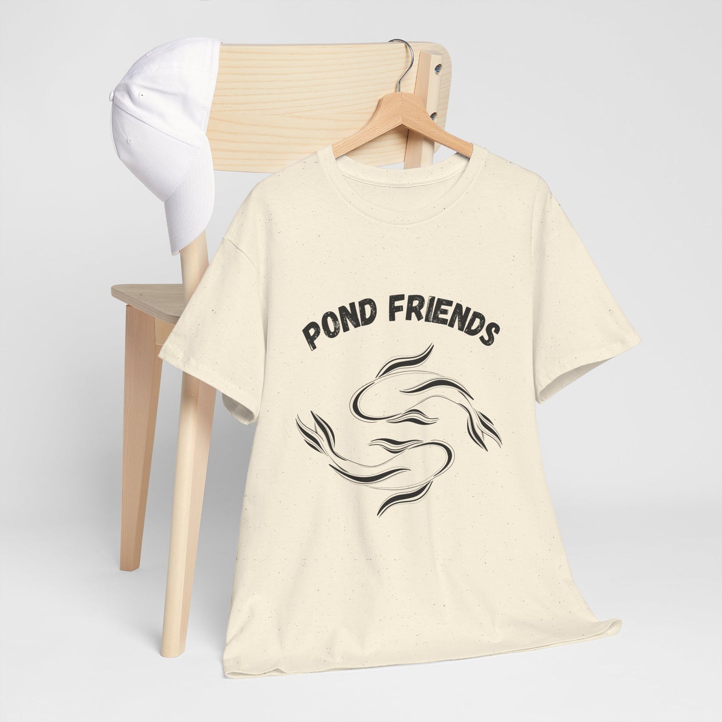 "Pond Friends" Koi Fish Graphic Unisex Tee