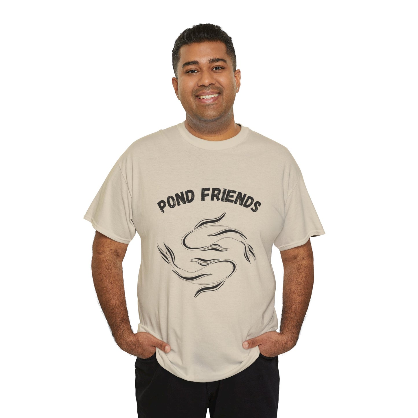 "Pond Friends" Koi Fish Graphic Unisex Tee