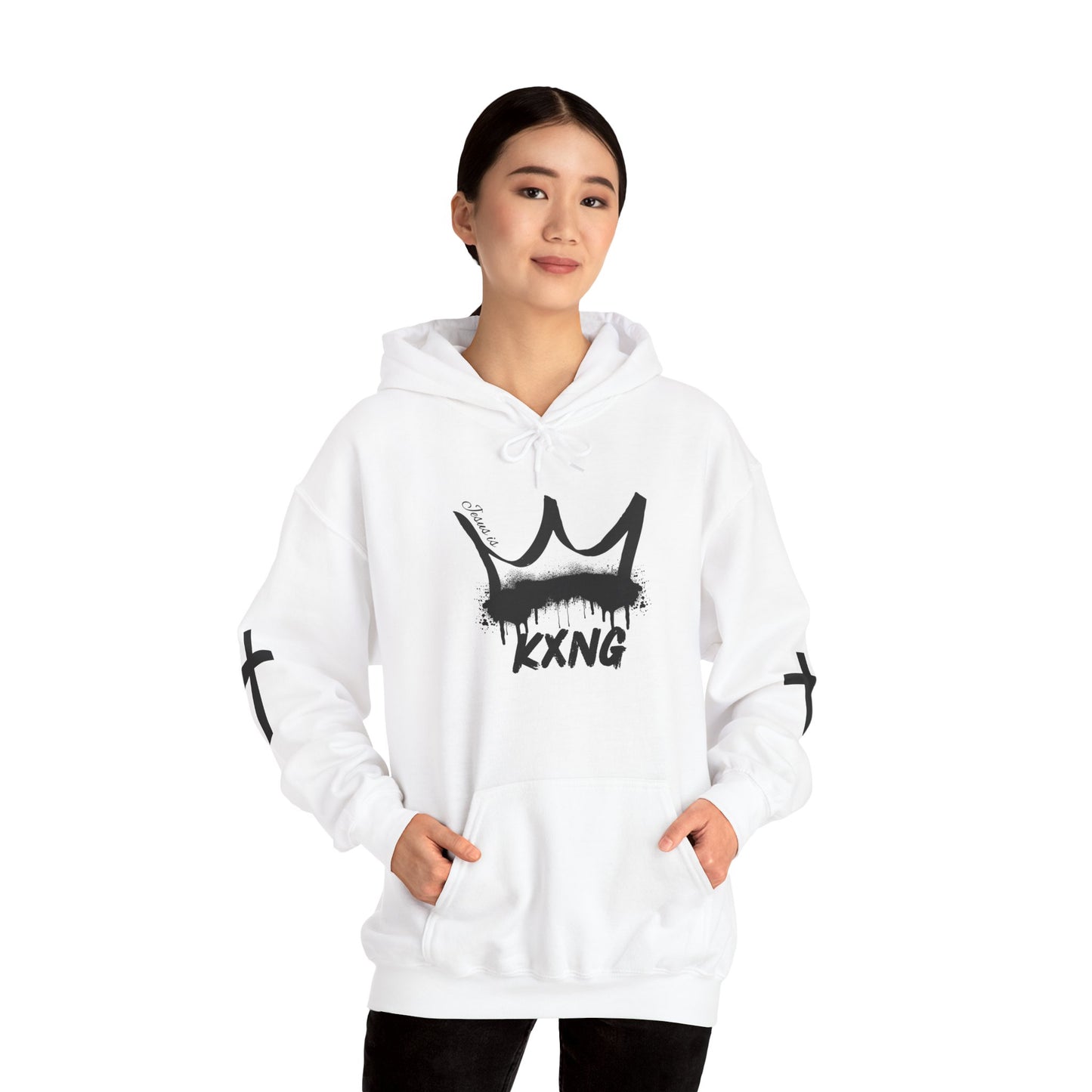KXNG Logo Hoodie – Psalm 118:14 | Faith & Strength