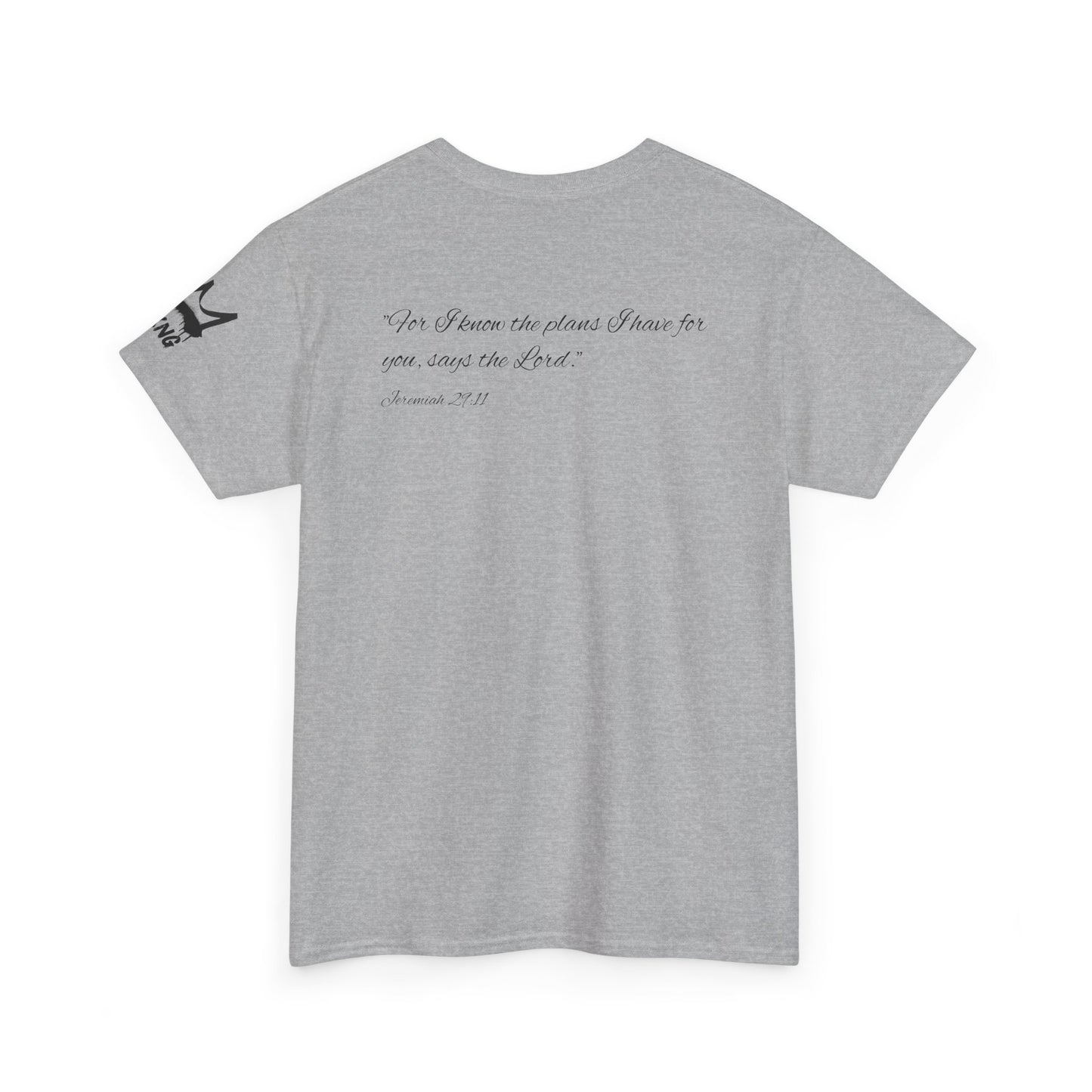 KXNG Logo Tee – Jeremiah 29:11 | Faith & Streetwear