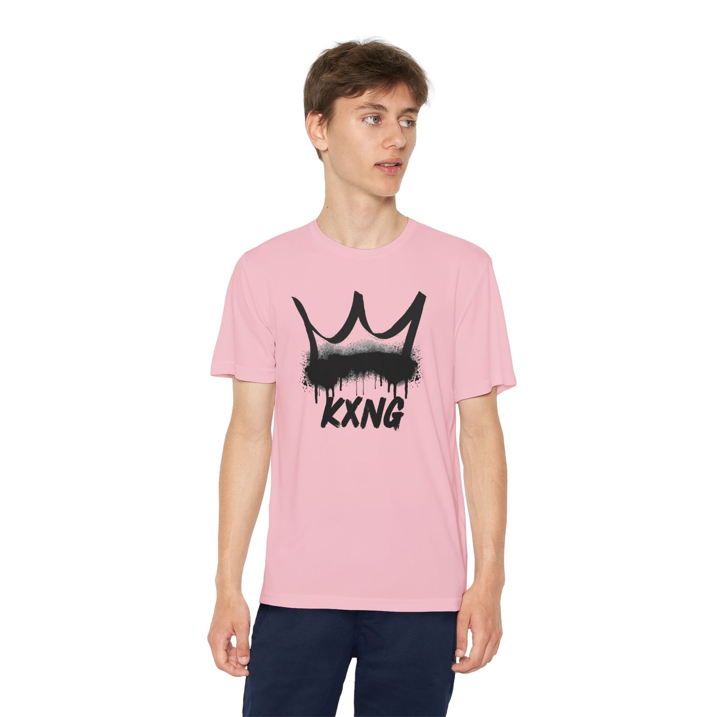 Youth KXNG Logo Tee – Philippians 4:13 | Strength in Faith