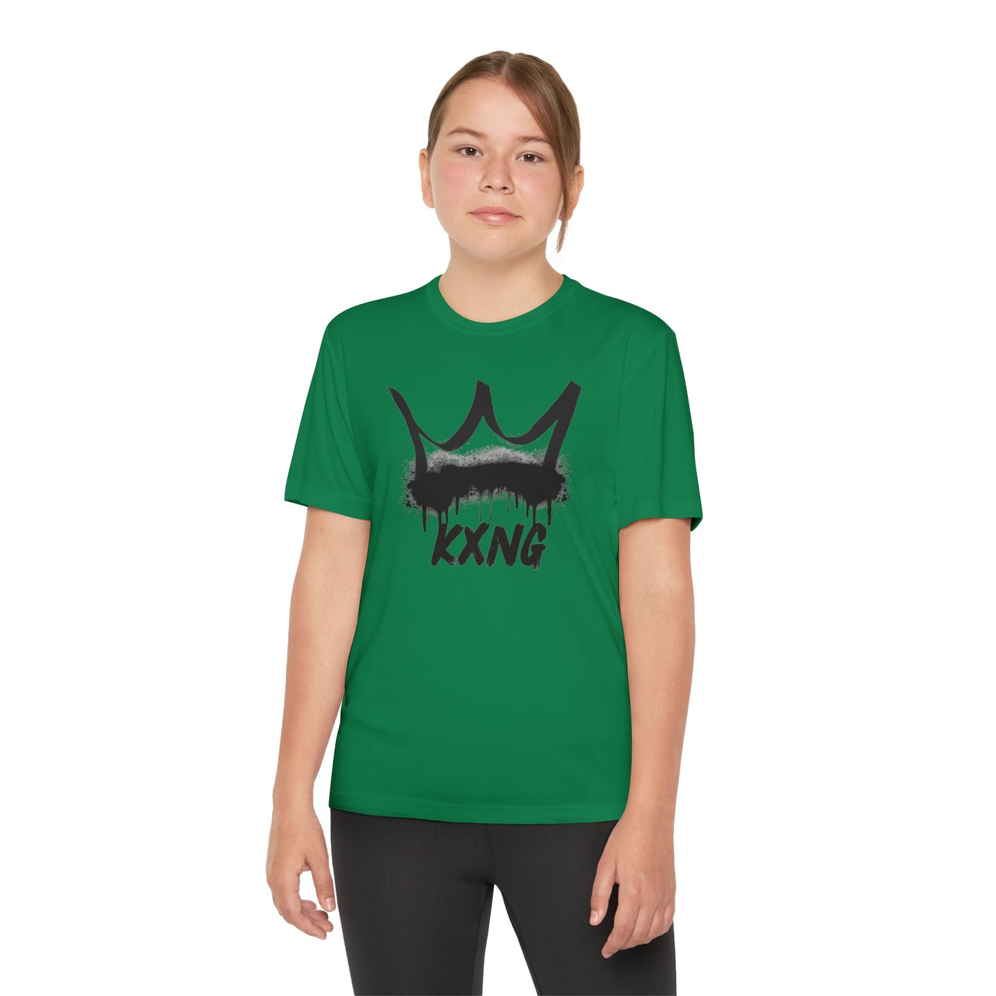 Youth KXNG Logo Tee – Philippians 4:13 | Strength in Faith