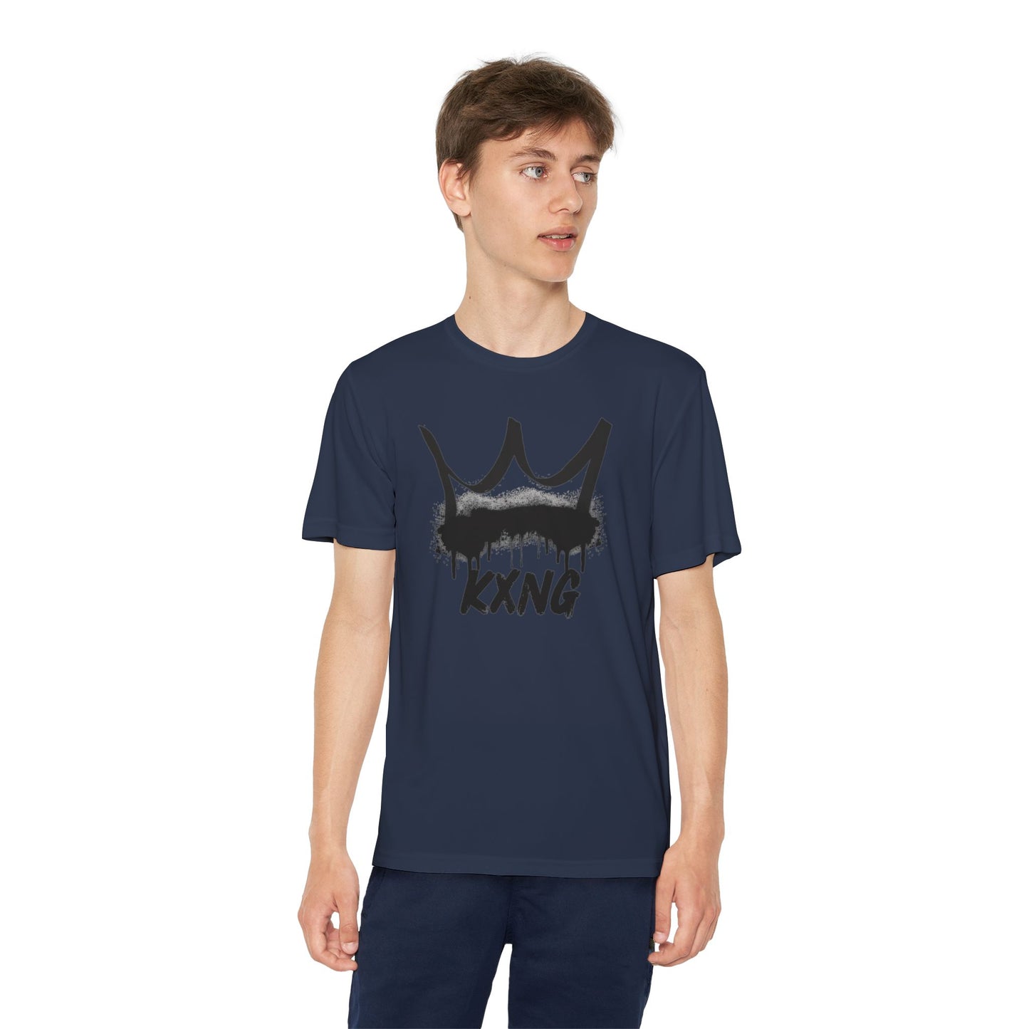 Youth KXNG Logo Tee – Philippians 4:13 | Strength in Faith