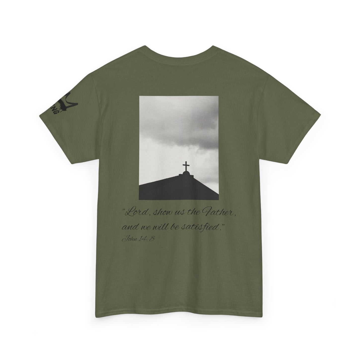 KXNG Logo Tee – John 14:8 | Faith & Streetwear Blend