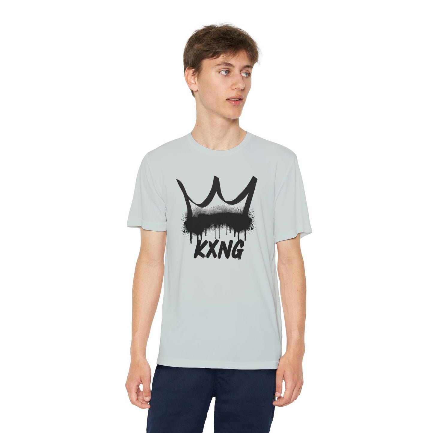 Youth KXNG Logo Tee – Philippians 4:13 | Strength in Faith