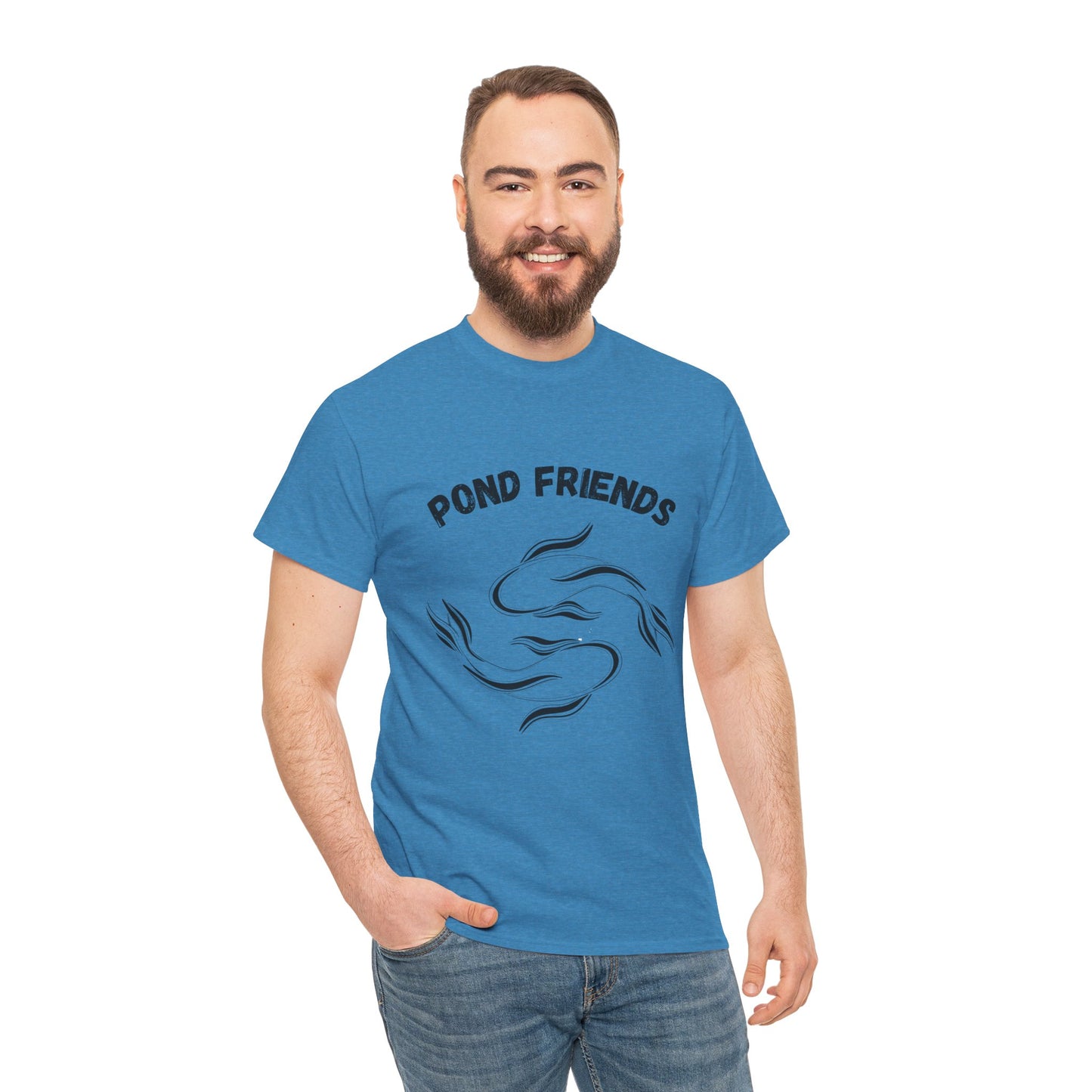 "Pond Friends" Koi Fish Graphic Unisex Tee