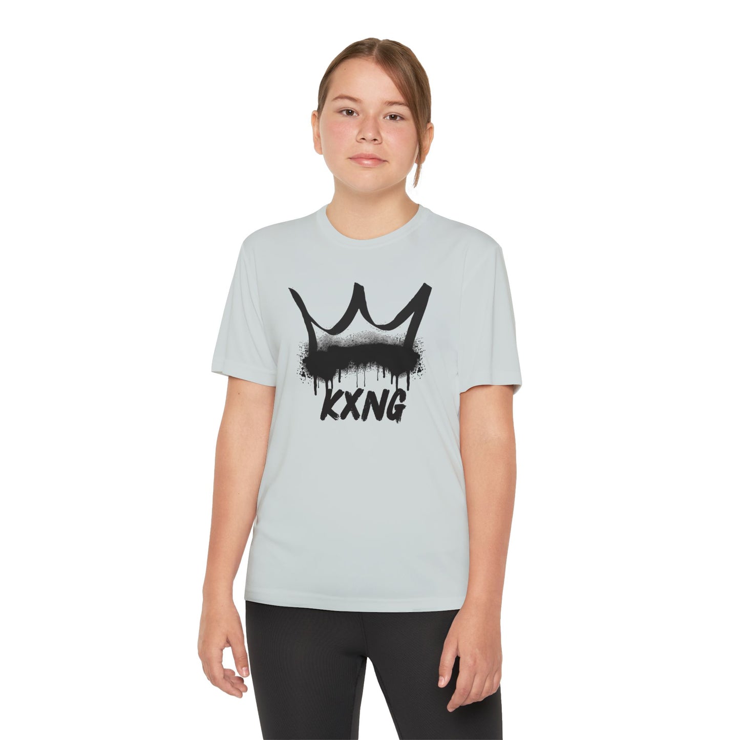 Youth KXNG Logo Tee – Philippians 4:13 | Strength in Faith