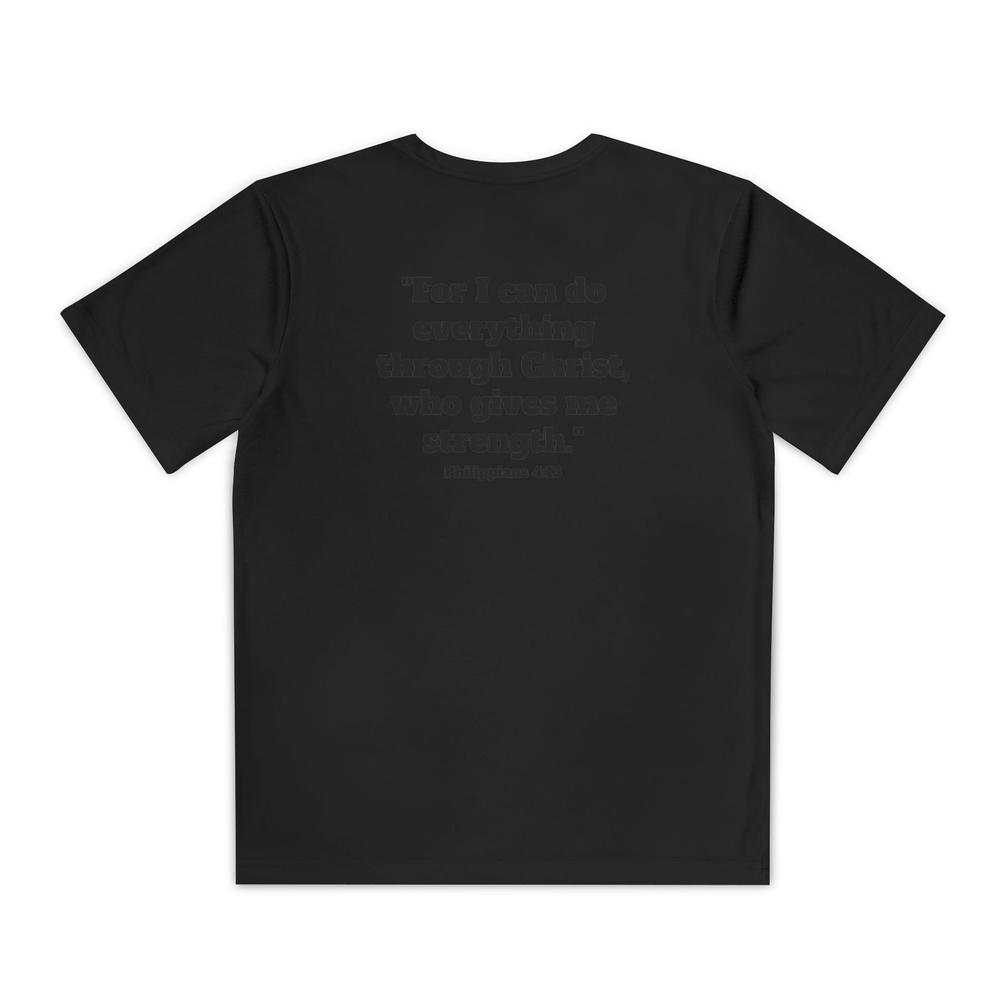 Youth KXNG Logo Tee – Philippians 4:13 | Strength in Faith