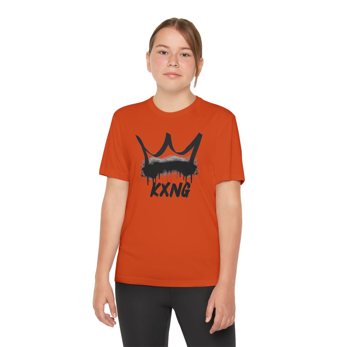 Youth KXNG Logo Tee – Philippians 4:13 | Strength in Faith