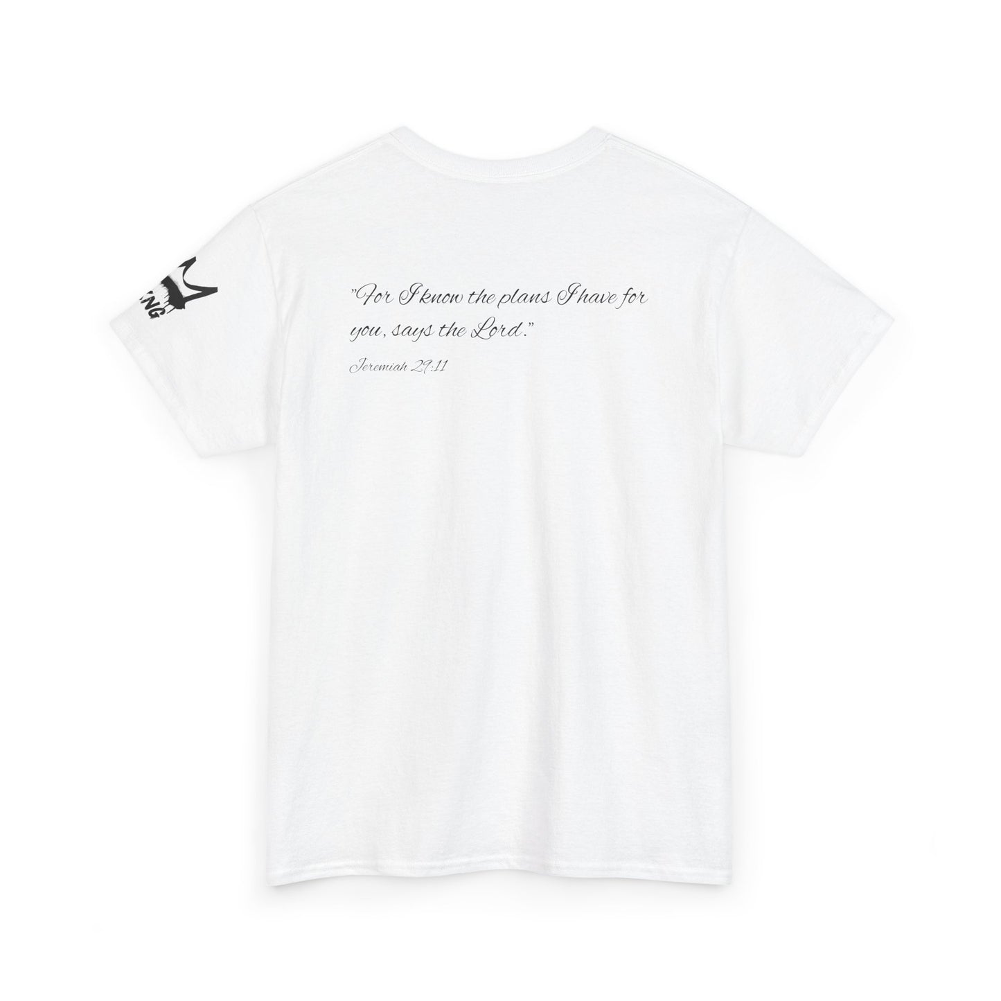 KXNG Logo Tee – Jeremiah 29:11 | Faith & Streetwear