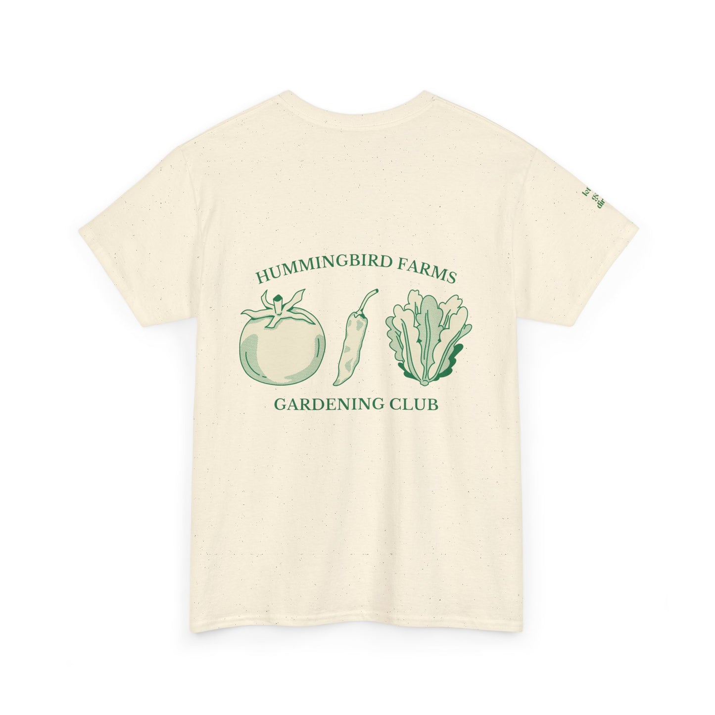 Copy of Copy of Hummingbird Farms Gardening Club Tee - 'Let's Get Dirty' Unisex Tee