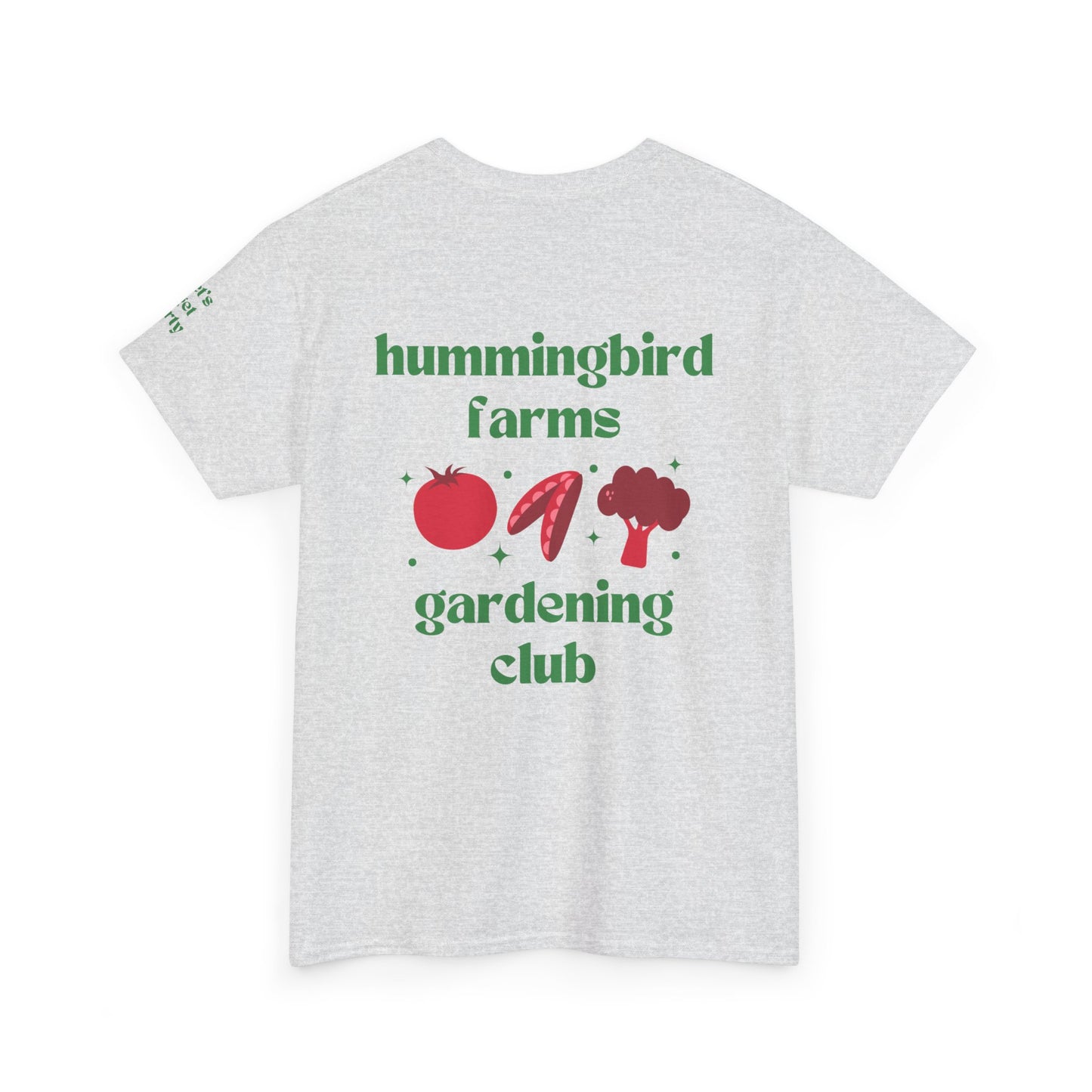 Hummingbird Farms Gardening Club Tee - 'Let's Get Dirty' Unisex Tee