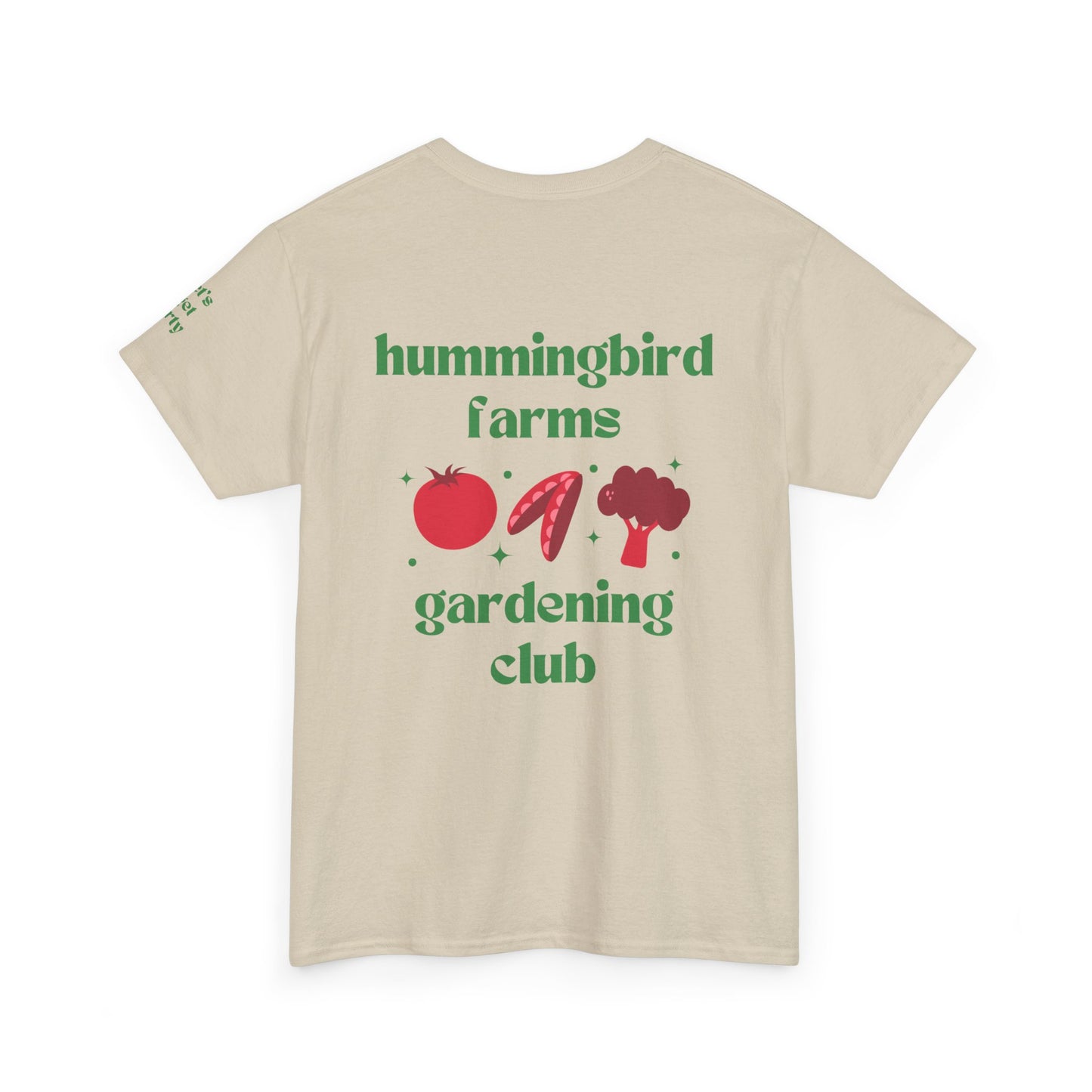 Hummingbird Farms Gardening Club Tee - 'Let's Get Dirty' Unisex Tee