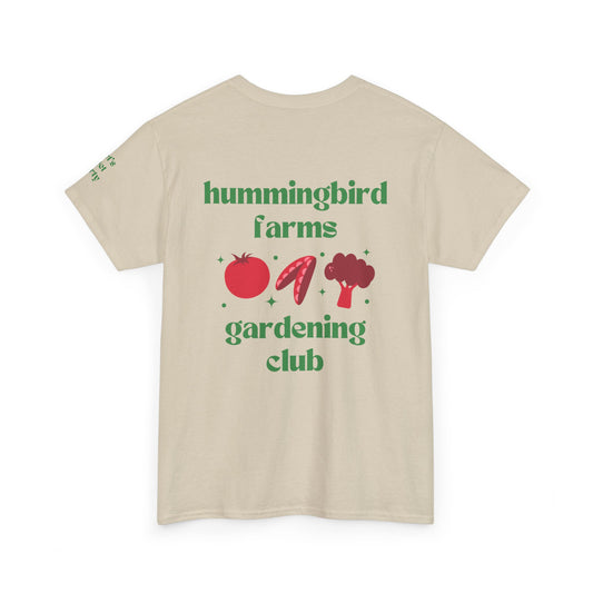 Hummingbird Farms Gardening Club Tee - 'Let's Get Dirty' Unisex Tee