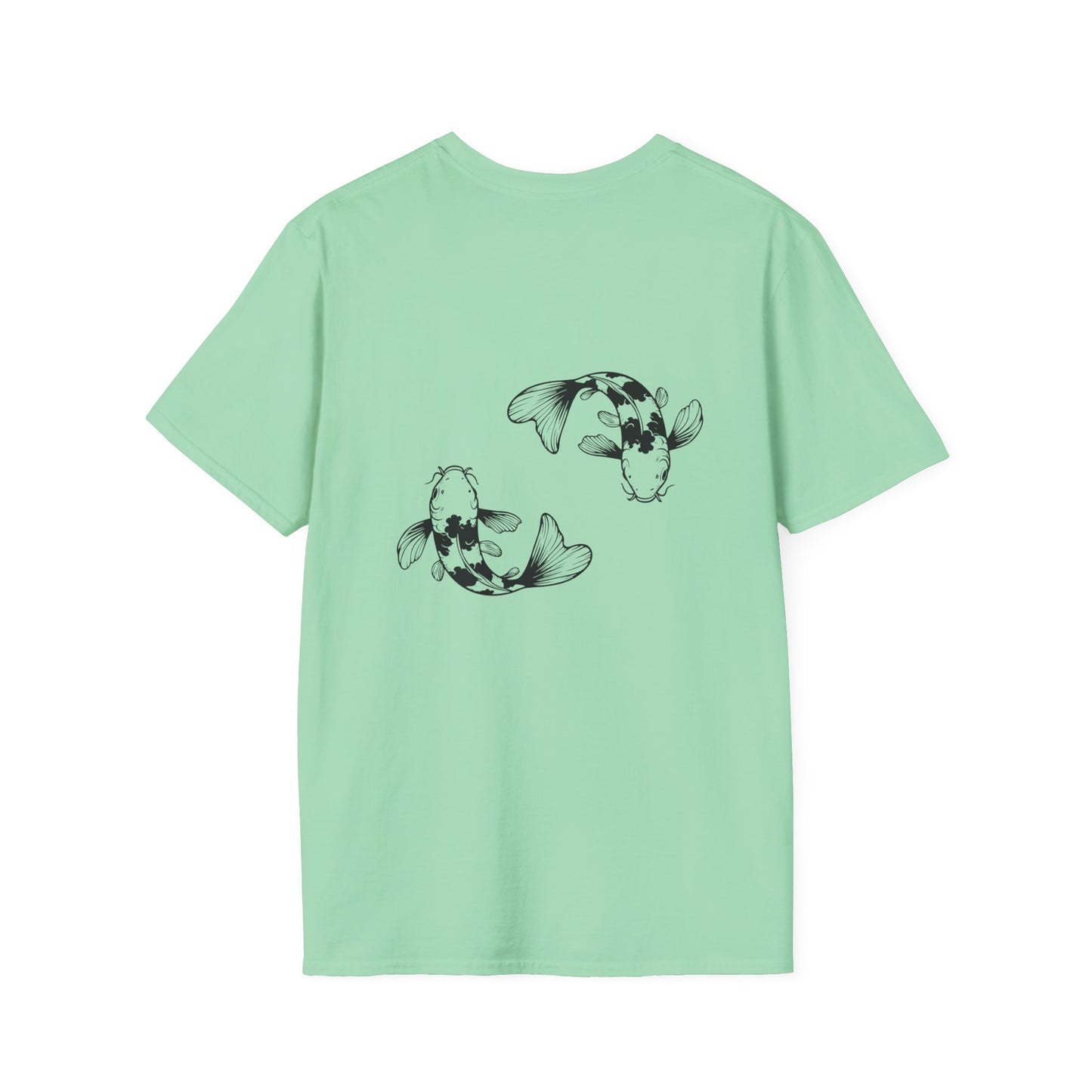 "O'Fishally Retired" Koi Fish Graphic Unisex Tee