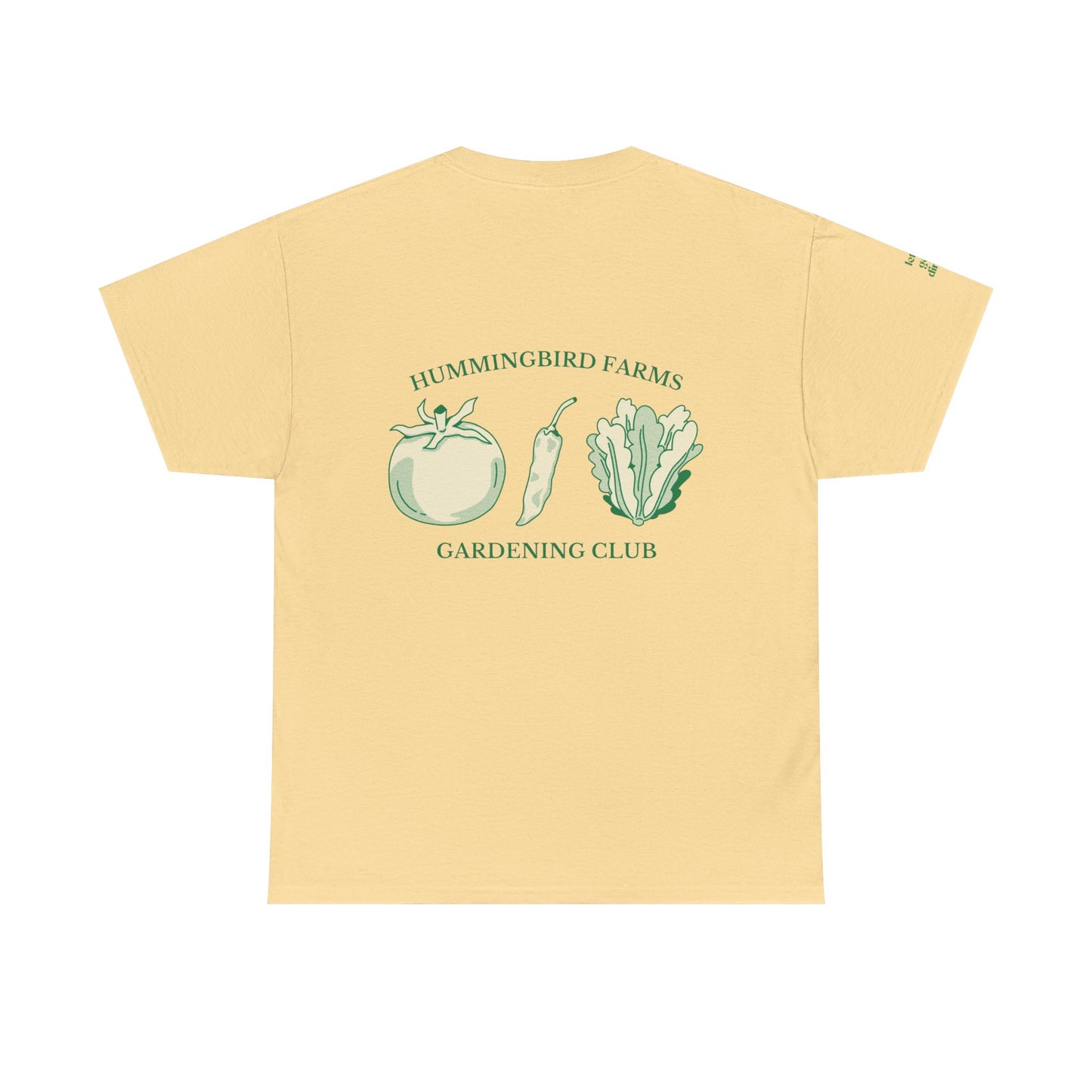 Copy of Copy of Hummingbird Farms Gardening Club Tee - 'Let's Get Dirty' Unisex Tee