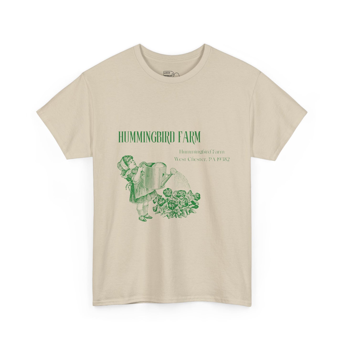 Copy of Hummingbird Farms Gardening Club Tee - 'Let's Get Dirty' Unisex Tee