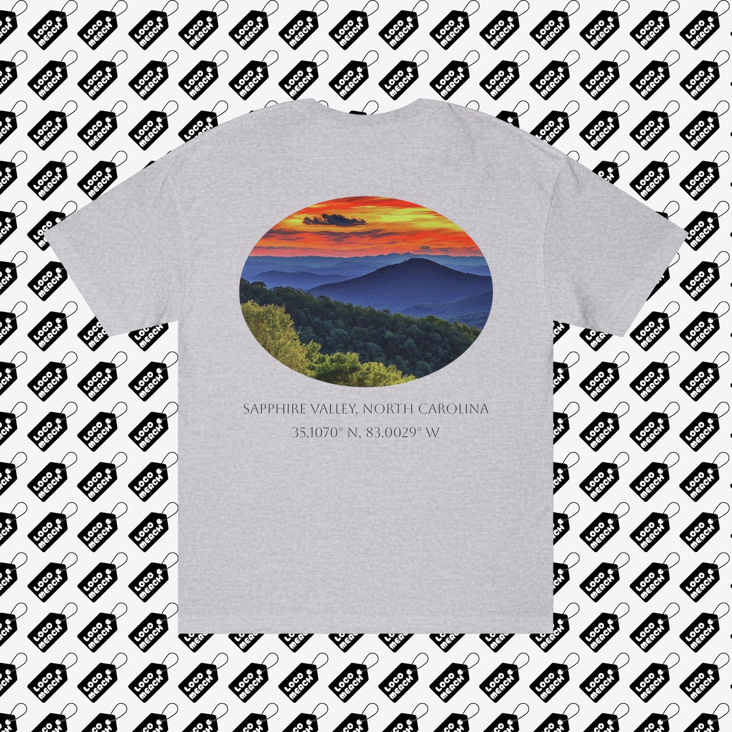 Sapphire Valley, North Carolina Mountainscape Tee