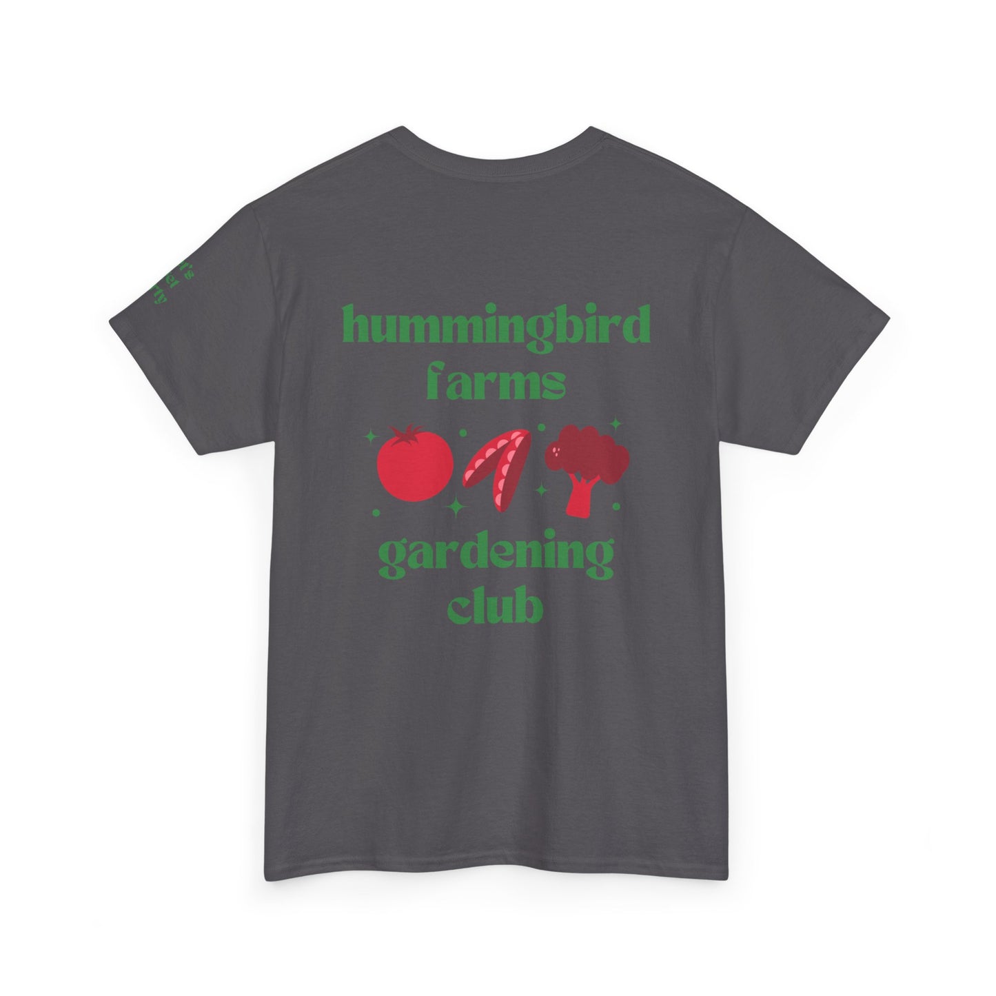 Hummingbird Farms Gardening Club Tee - 'Let's Get Dirty' Unisex Tee