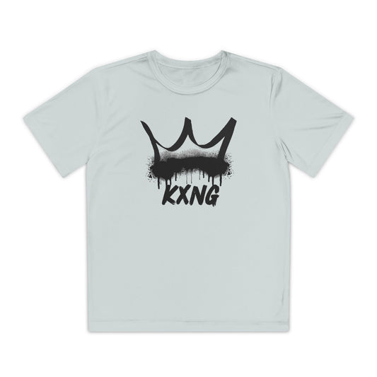Youth KXNG Logo Tee – Philippians 4:13 | Strength in Faith