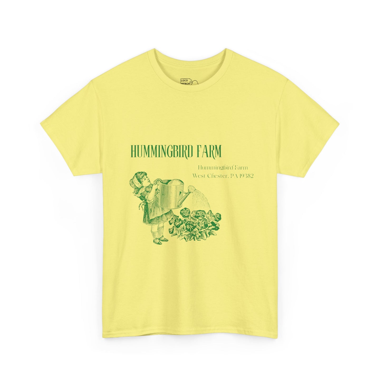 Copy of Hummingbird Farms Gardening Club Tee - 'Let's Get Dirty' Unisex Tee
