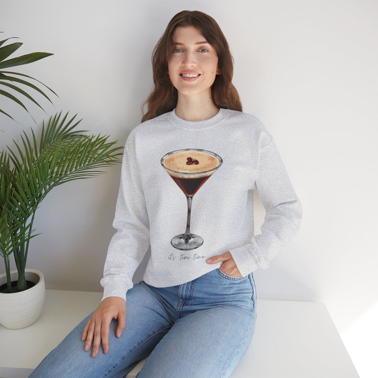 Espresso Martini Graphic Crewneck Sweatshirt