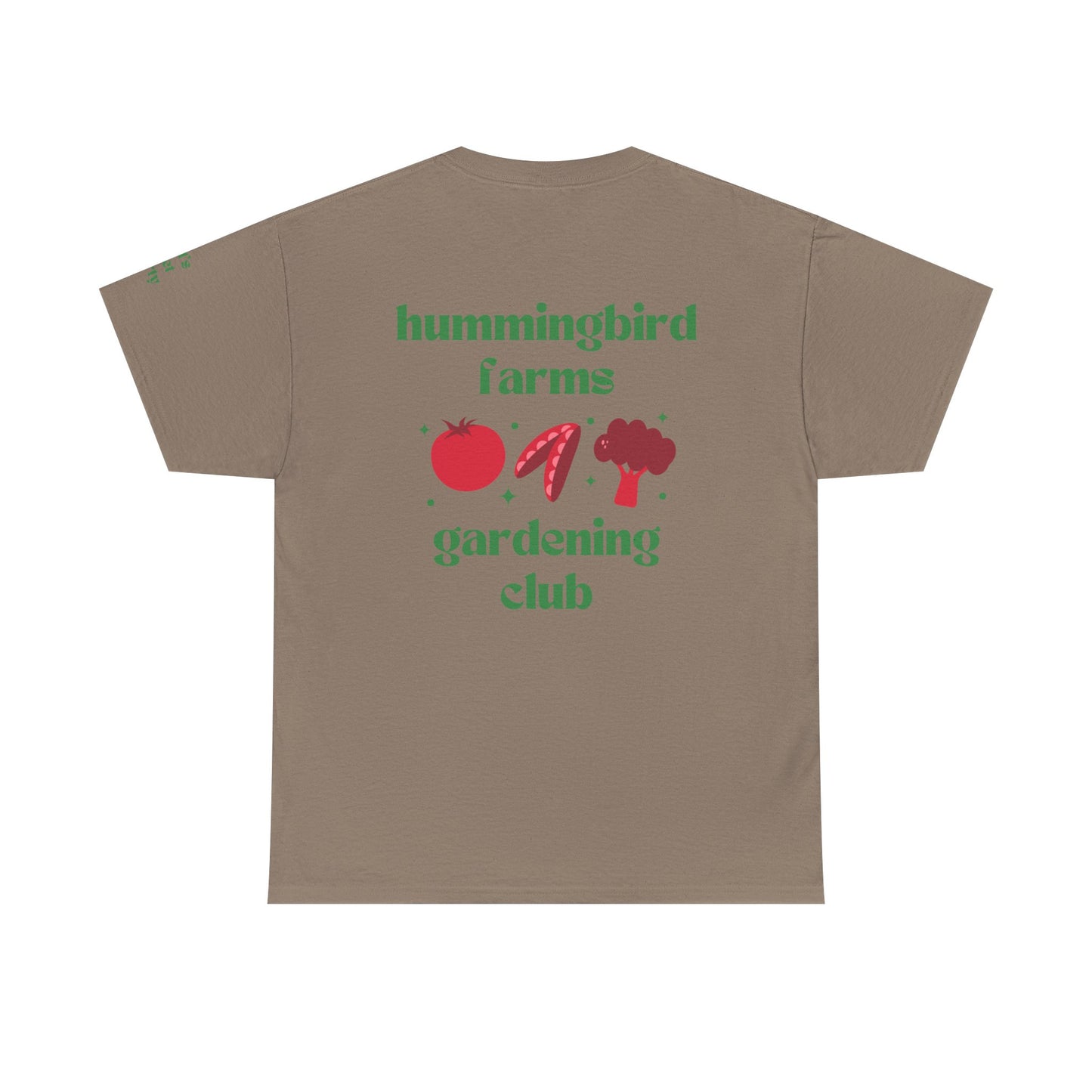 Hummingbird Farms Gardening Club Tee - 'Let's Get Dirty' Unisex Tee