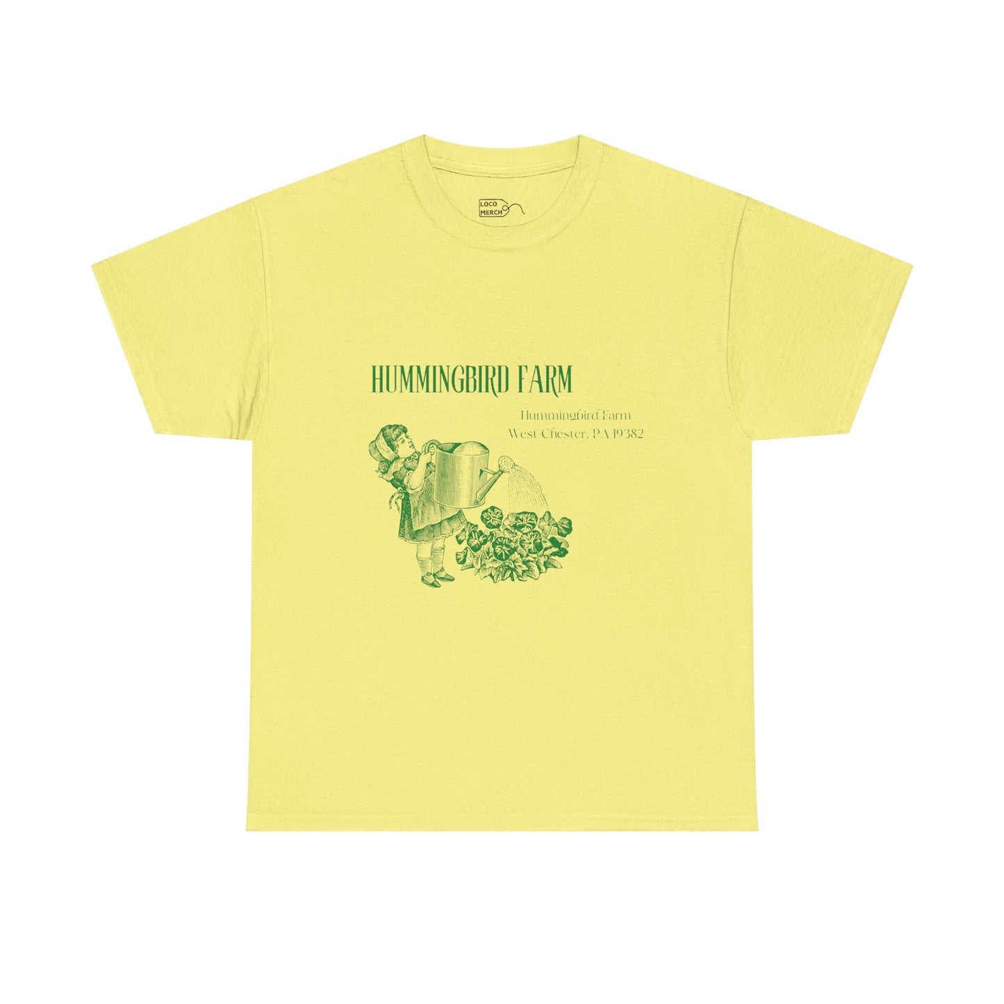Copy of Hummingbird Farms Gardening Club Tee - 'Let's Get Dirty' Unisex Tee