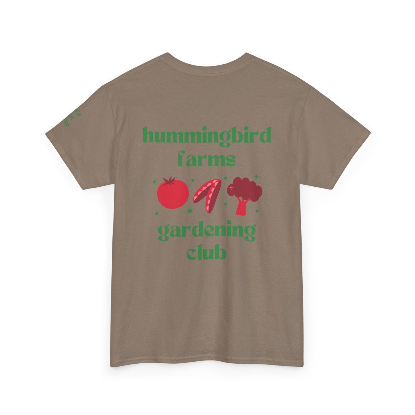Hummingbird Farms Gardening Club Tee - 'Let's Get Dirty' Unisex Tee