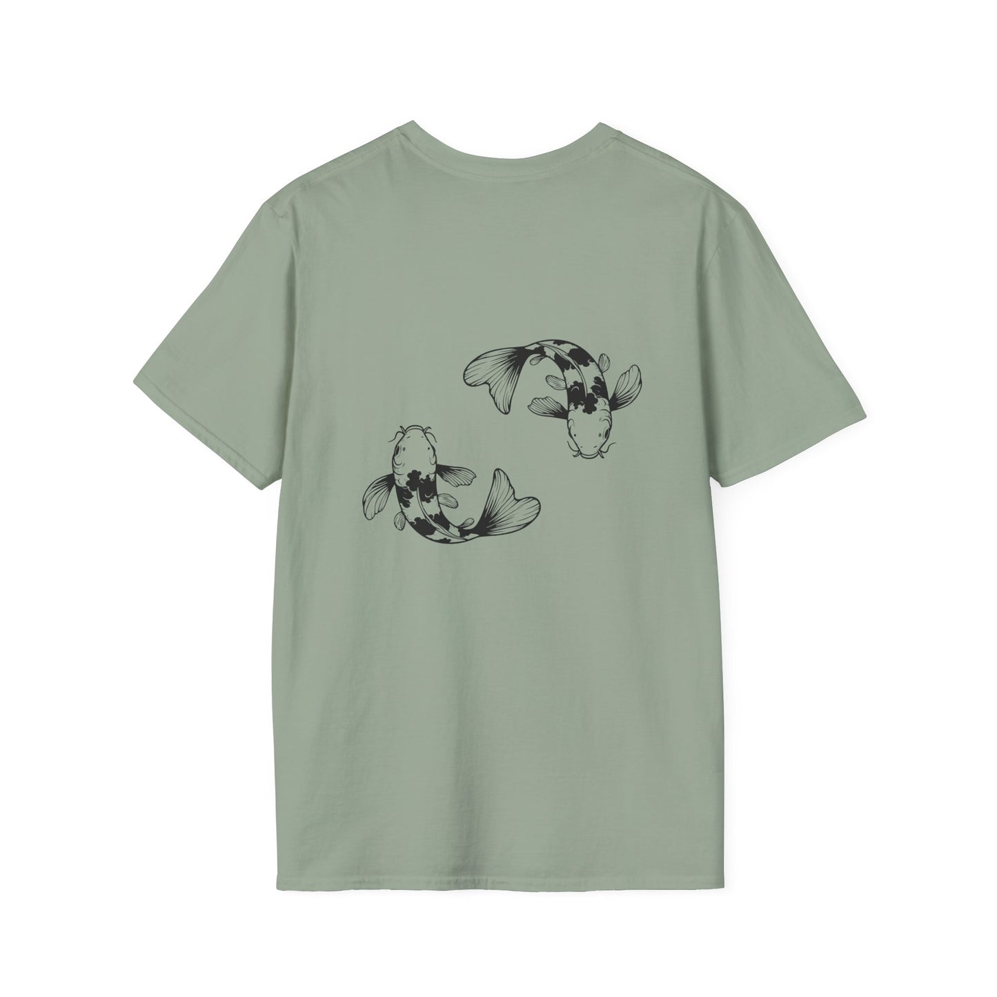 "O'Fishally Retired" Koi Fish Graphic Unisex Tee