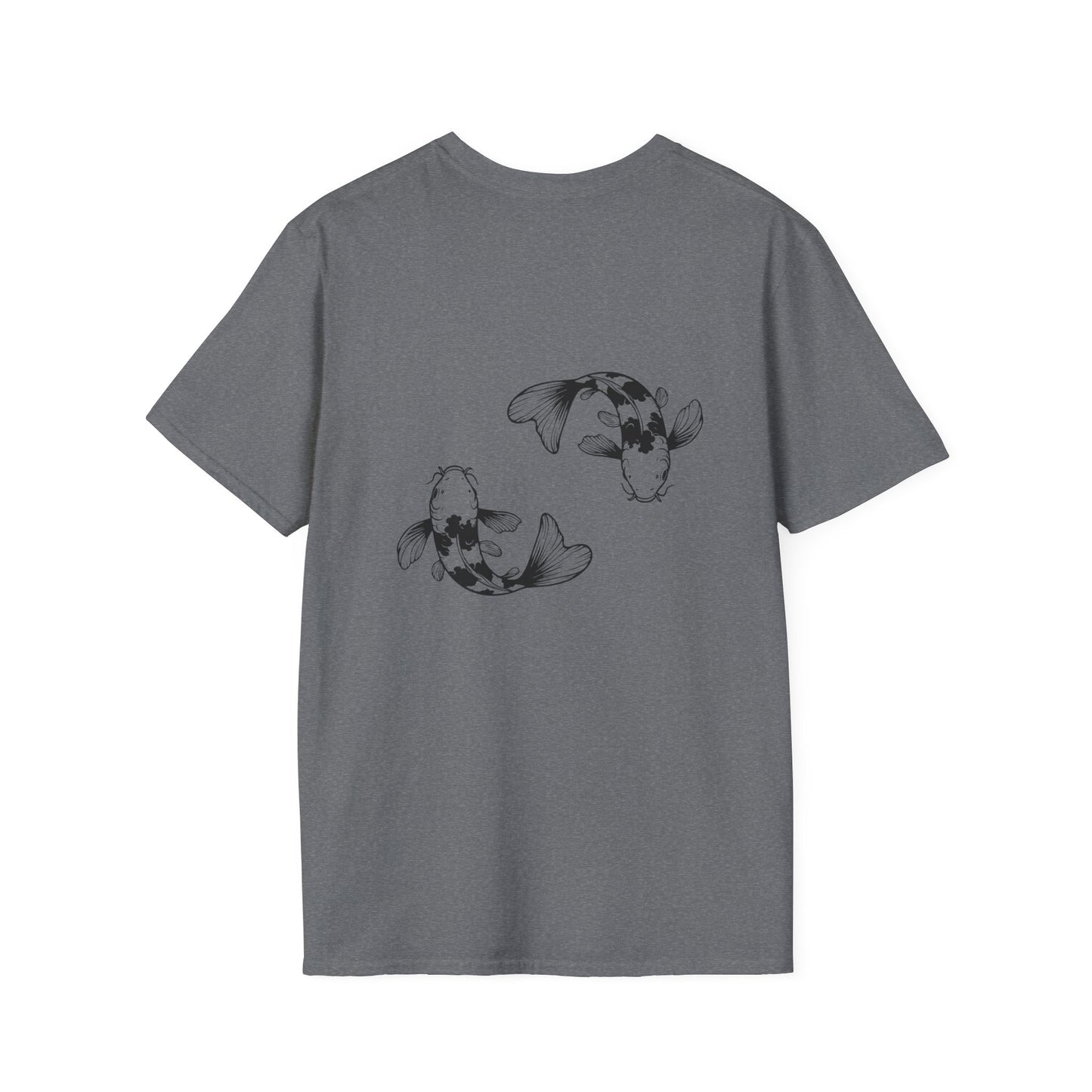 "O'Fishally Retired" Koi Fish Graphic Unisex Tee