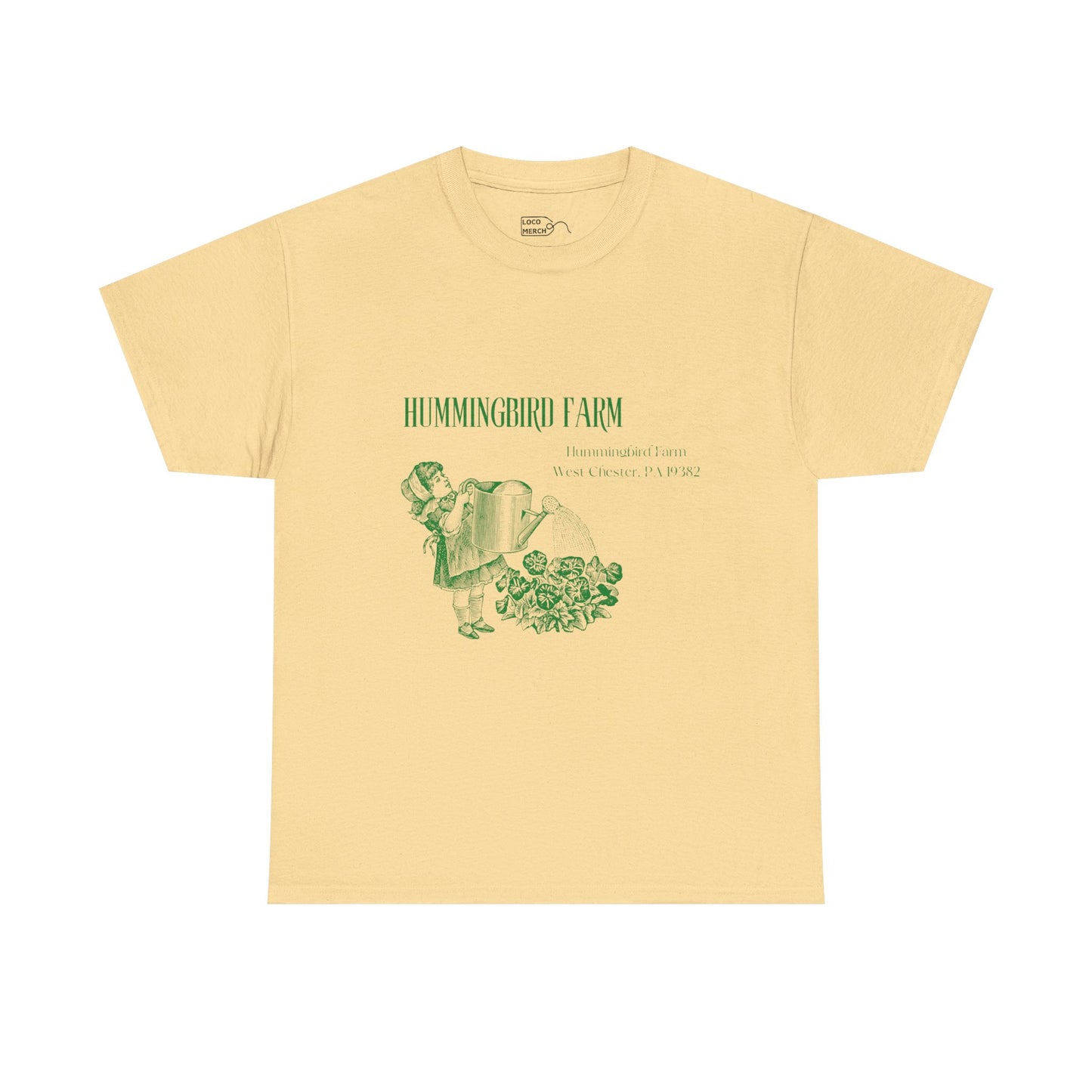 Copy of Hummingbird Farms Gardening Club Tee - 'Let's Get Dirty' Unisex Tee