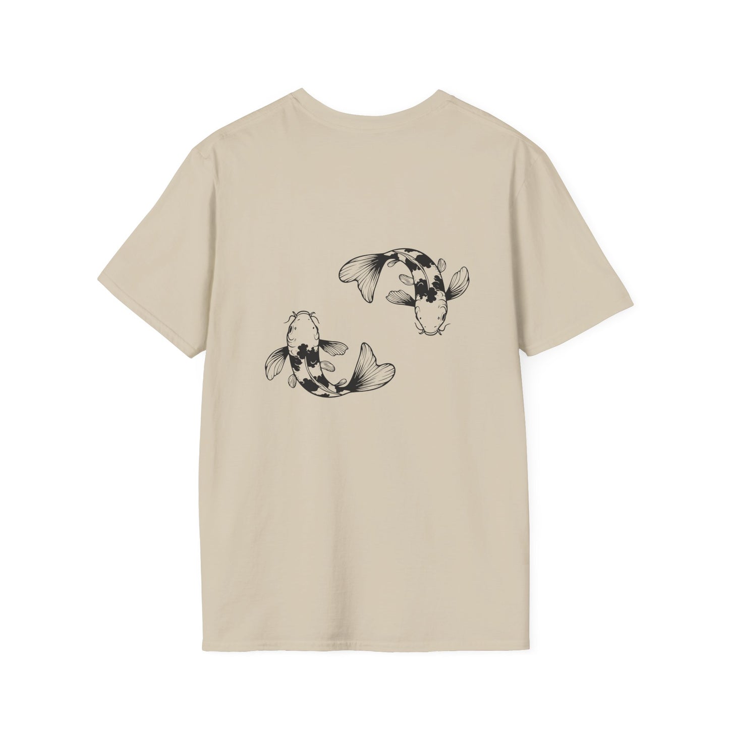 "O'Fishally Retired" Koi Fish Graphic Unisex Tee