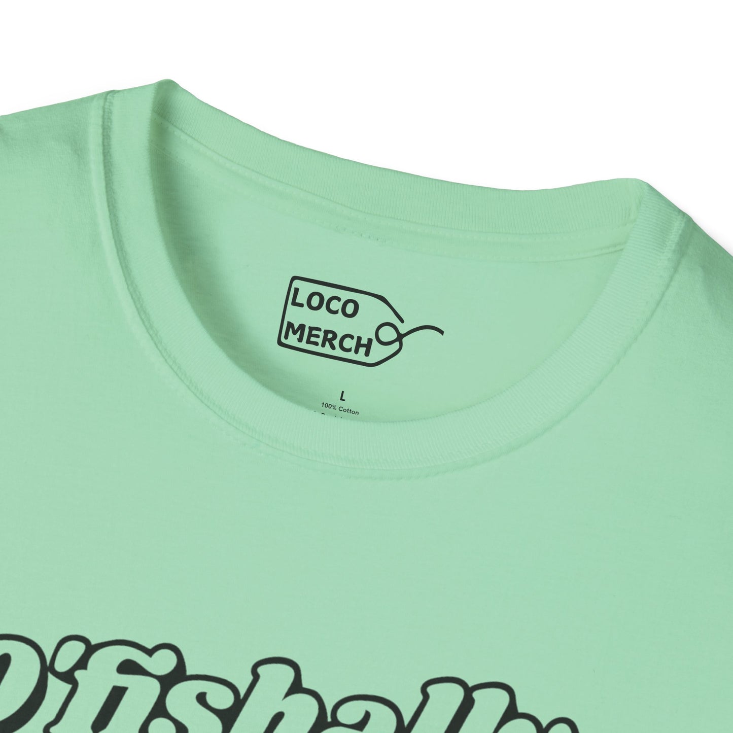 "O'Fishally Retired" Koi Fish Graphic Unisex Tee