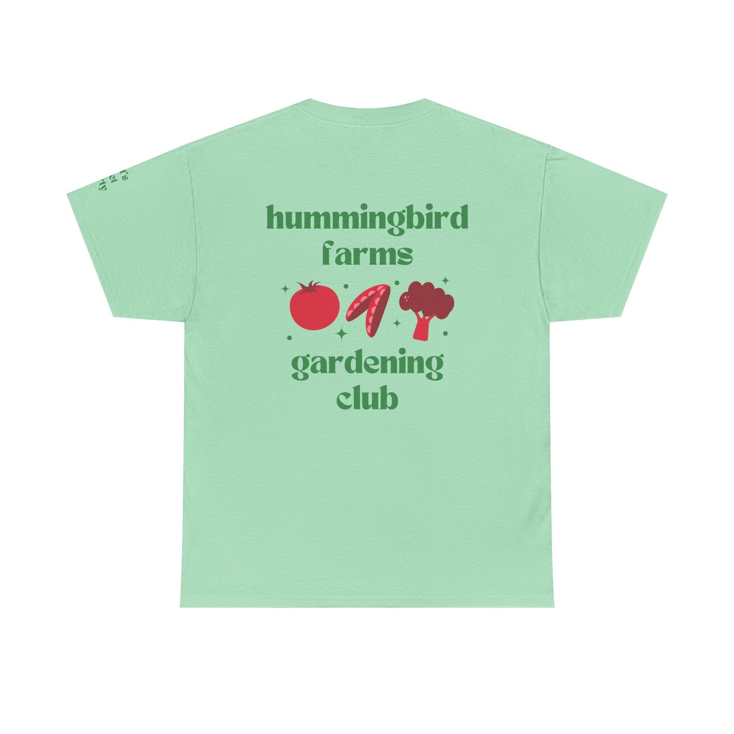 Hummingbird Farms Gardening Club Tee - 'Let's Get Dirty' Unisex Tee