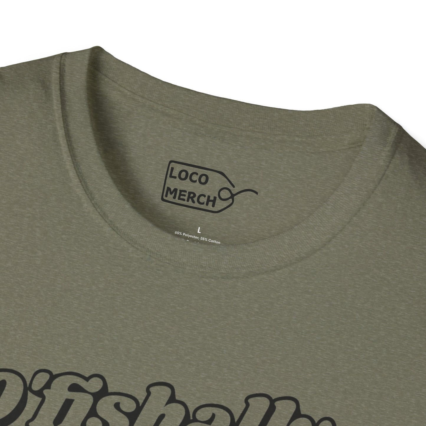 "O'Fishally Retired" Koi Fish Graphic Unisex Tee