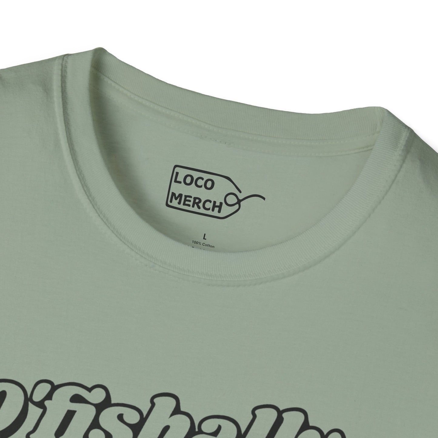 "O'Fishally Retired" Koi Fish Graphic Unisex Tee