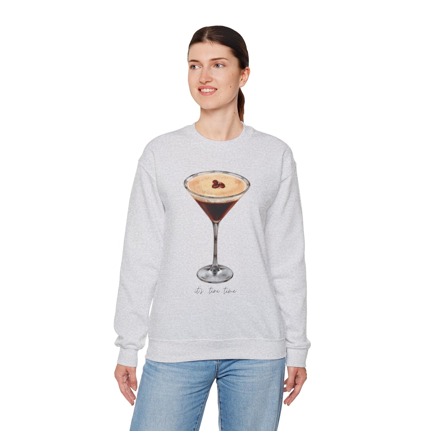 Espresso Martini Graphic Crewneck Sweatshirt