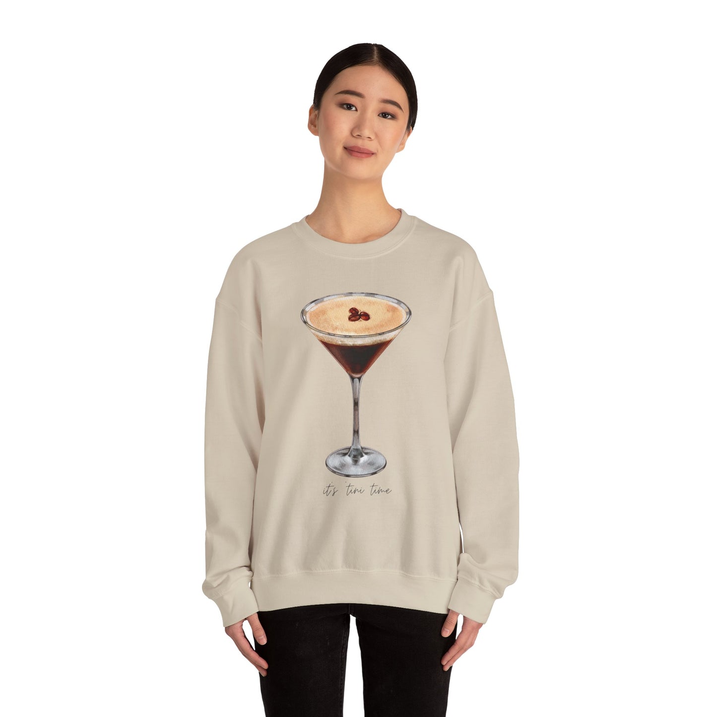 Espresso Martini Graphic Crewneck Sweatshirt