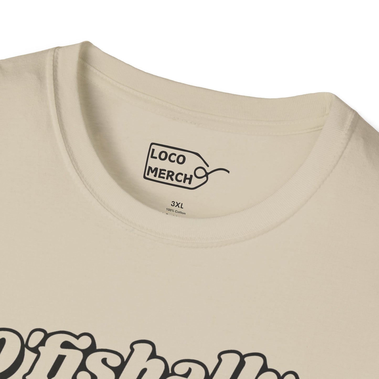 "O'Fishally Retired" Koi Fish Graphic Unisex Tee