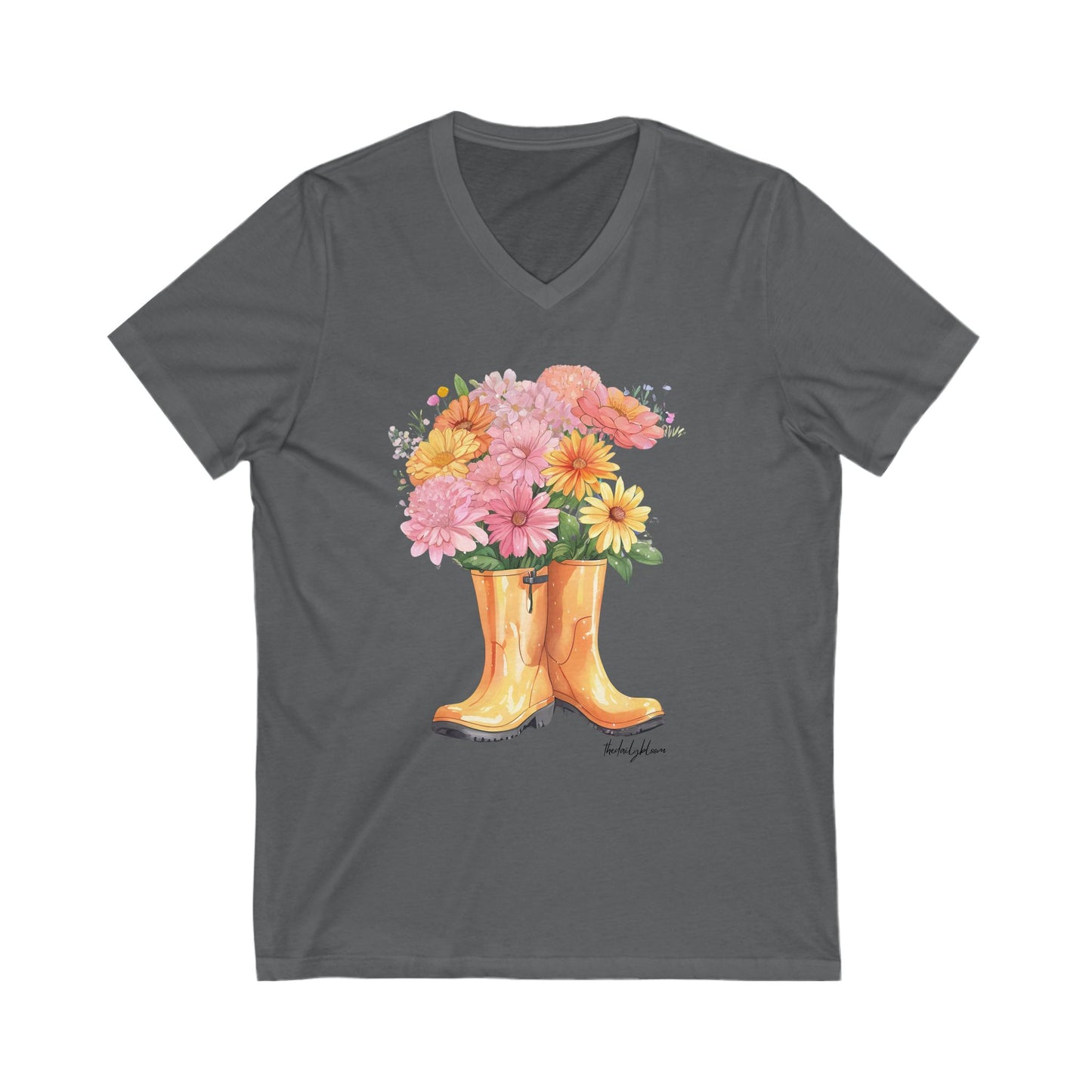 The Daily Bloom V-Neck Tee